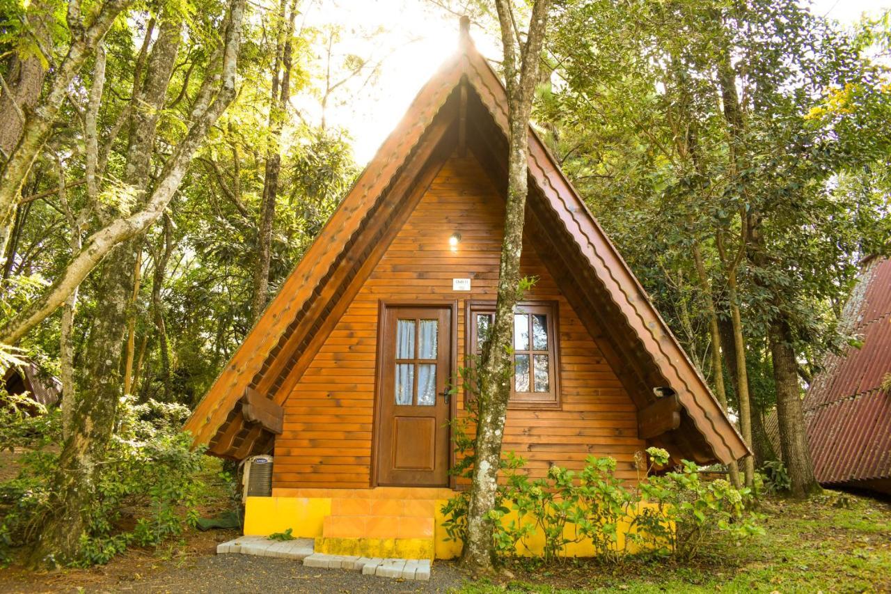 Hotel Vila Dos Alpes Treze Tilias Bagian luar foto